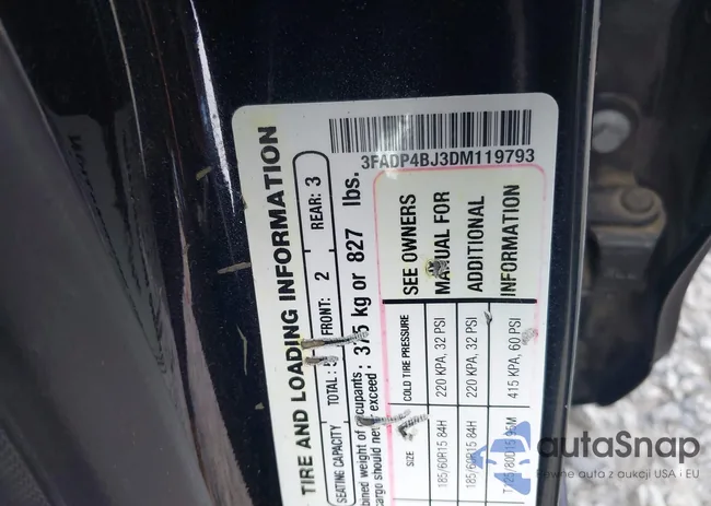 3FADP4BJ3DM119793: 43028278