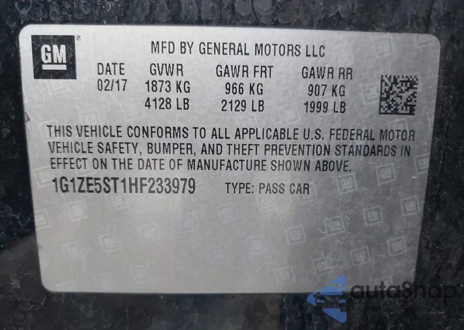 1G1ZE5ST1HF233979: 43028616