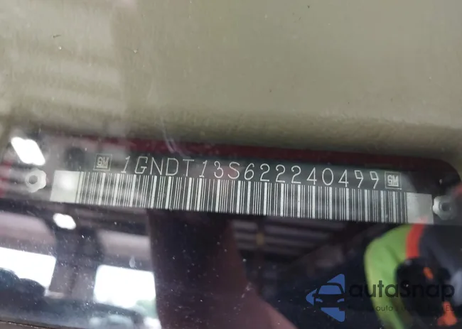 1GNDT13S622240499: 43028092