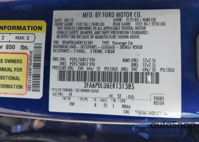 3FA6P0LU6ER131385: 43028243