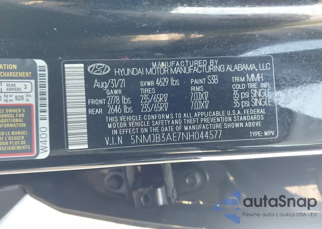 5NMJB3AE7NH044577: 43029272