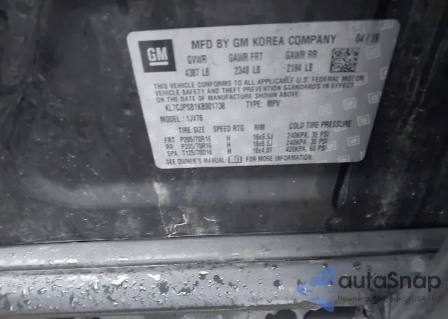 KL7CJPSB1KB901738: 43029577