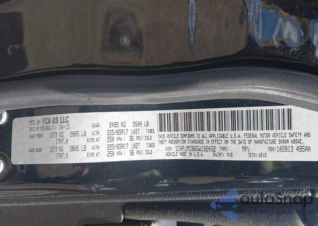 1C4PJMCB6GW192032: 43029599