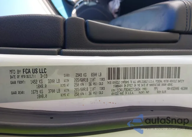 1C4RJFBG4KC713034: 43029602