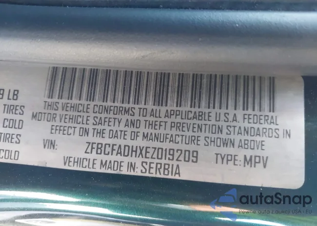 ZFBCFADHXEZ019209: 43029664