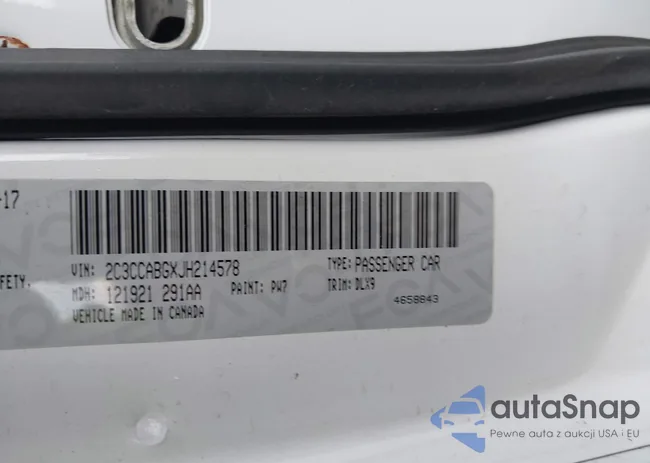 2C3CCABGXJH214578: 43028958