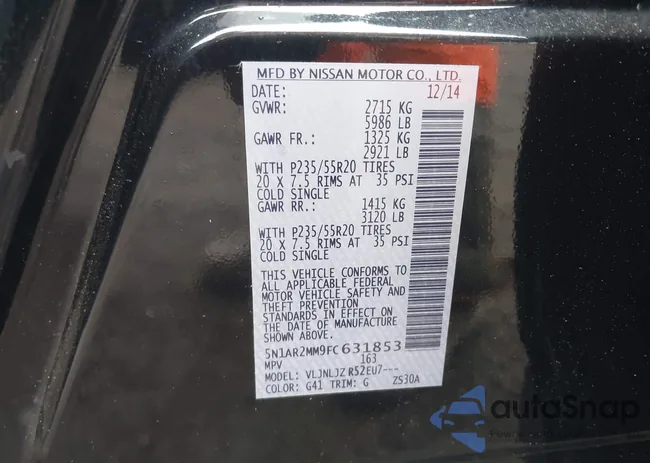 5N1AR2MM9FC631853: 43029181