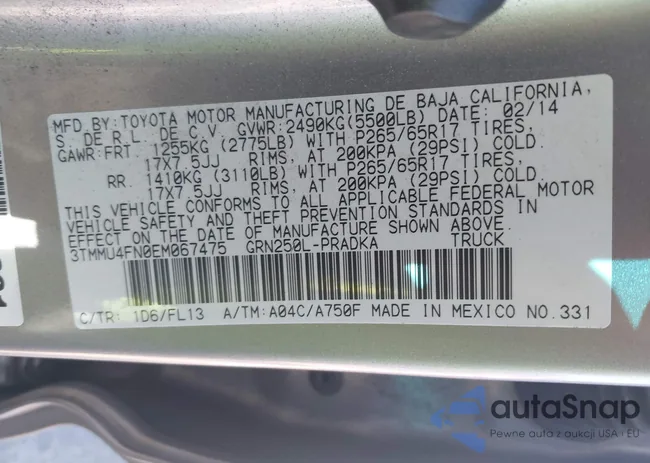 3TMMU4FN0EM067475: 43031434