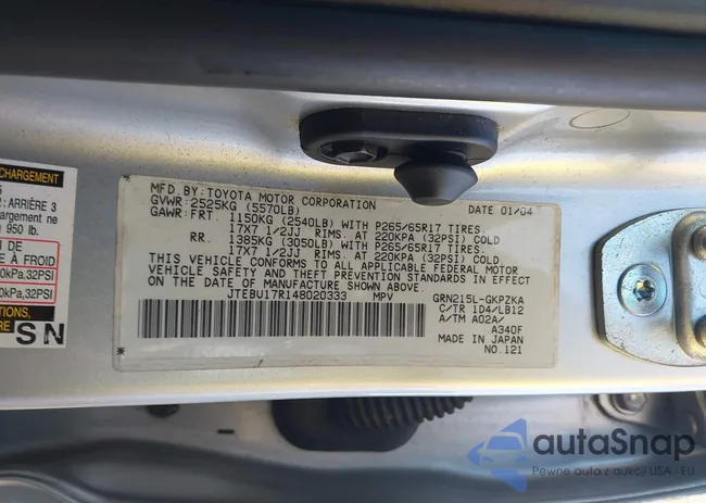 JTEBU17R148020333: 43031468