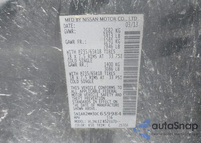 5N1AR2MM3DC659984: 43031726