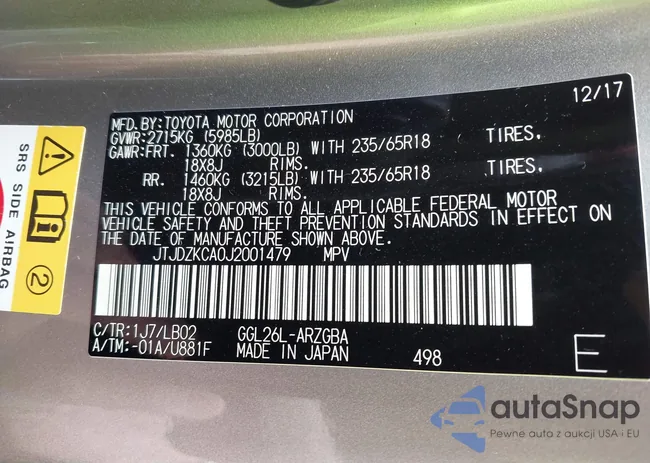 JTJDZKCA0J2001479: 43031817