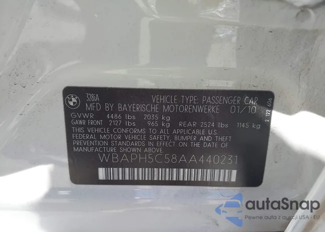 WBAPH5C58AA440231: 43031069