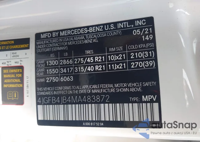 4JGFB4JB4MA483872: 43032472