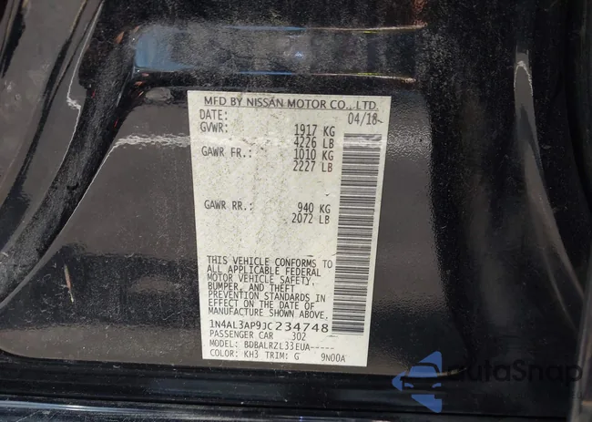 1N4AL3AP9JC234748: 43033442