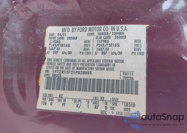 1FTZR15E21PB28885: 43033446