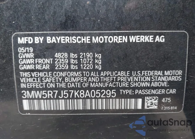 3MW5R7J57K8A05295: 43033057