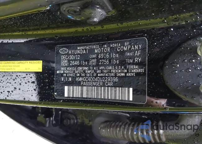 KMHGC4DD4DU229396: 43033241