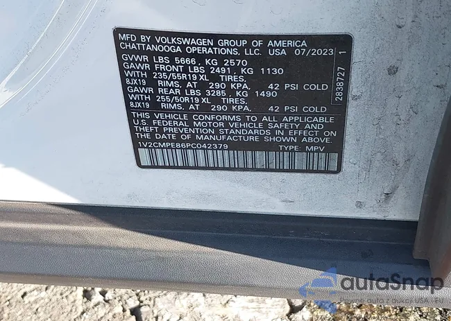 1V2CMPE86PC042379: 43034342