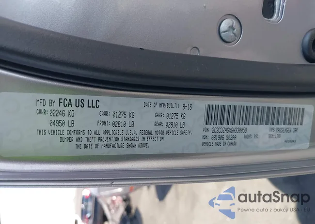 2C3CDZAGXGH330059: 43034476