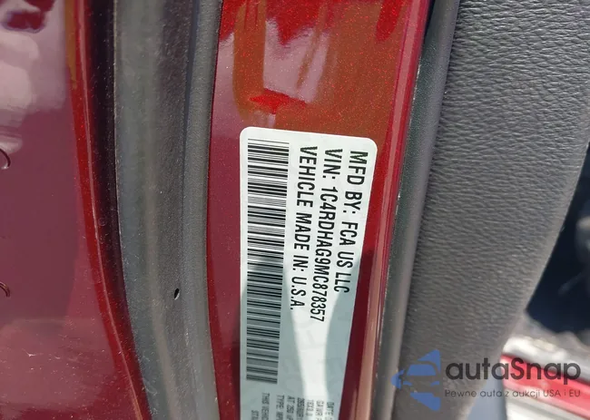 1C4RDHAG9MC878357: 43035473