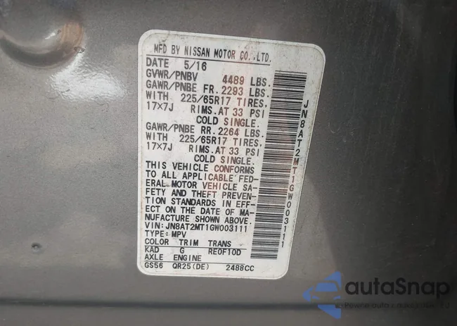 JN8AT2MT1GW003111: 43035623