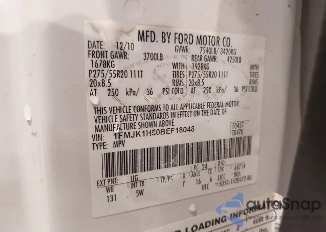 1FMJK1H50BEF18048: 43035665