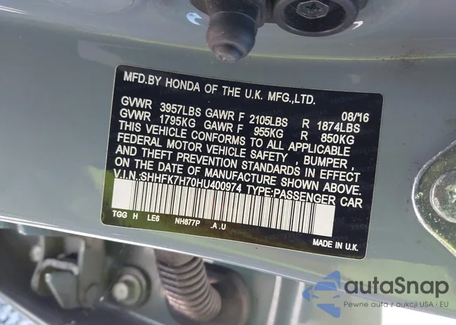 SHHFK7H70HU400974: 43035136