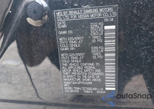 KNMAT2MV2FP501288: 43036570