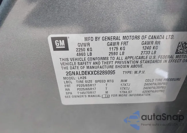 2GNALDEKXC6289095: 43036606