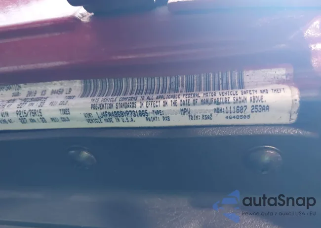 1J4FA49S9YP731865: 43035939