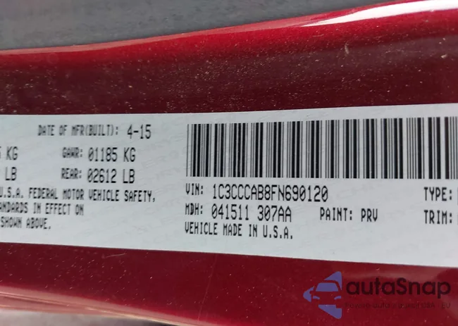 1C3CCCAB8FN690120: 43036202