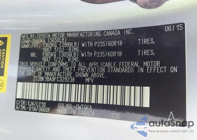 2T2BK1BA9FC329238: 43037619