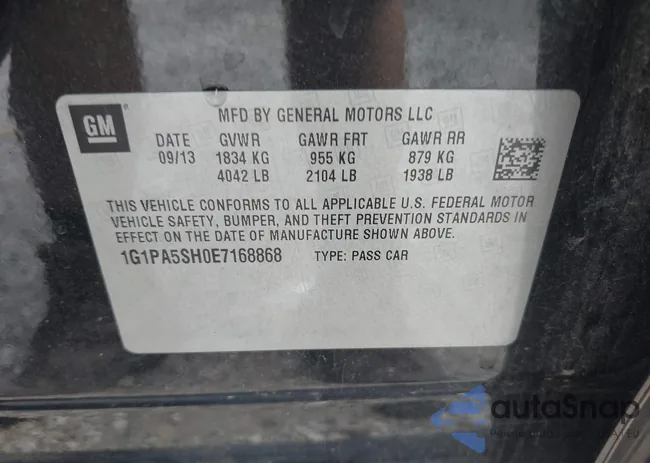 1G1PA5SH0E7168868: 43037757