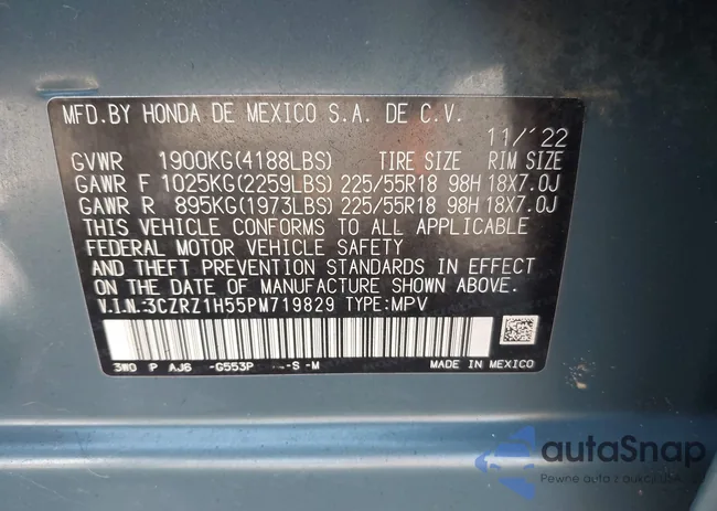 3CZRZ1H55PM719829: 43037843