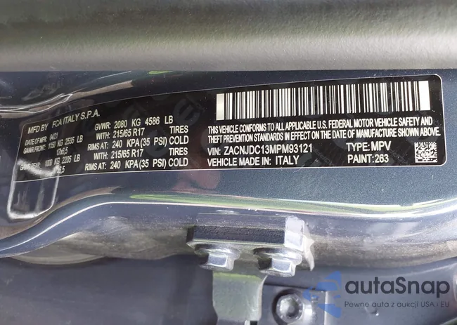 ZACNJDC13MPM93121: 43037079