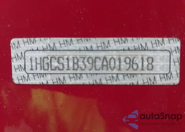 1HGCS1B39CA019618: 43038570