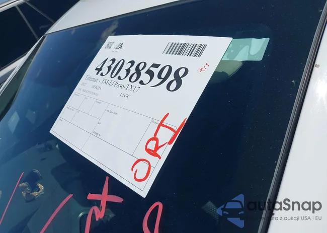 2HGFB2F52CH587161: 43038598