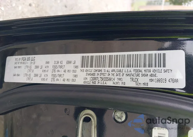 1C6RR7LT5KS550014: 43038251