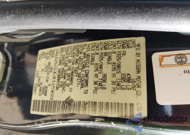 1N6DD26T63C412569: 43038946