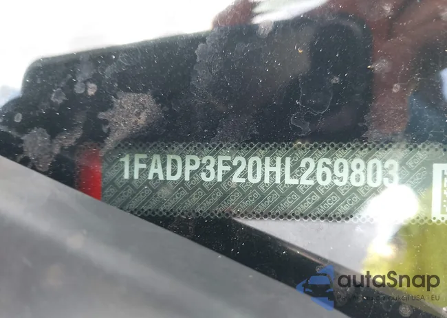 1FADP3F20HL269803: 43039170