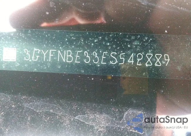 3GYFNBE33ES542889: 43040065