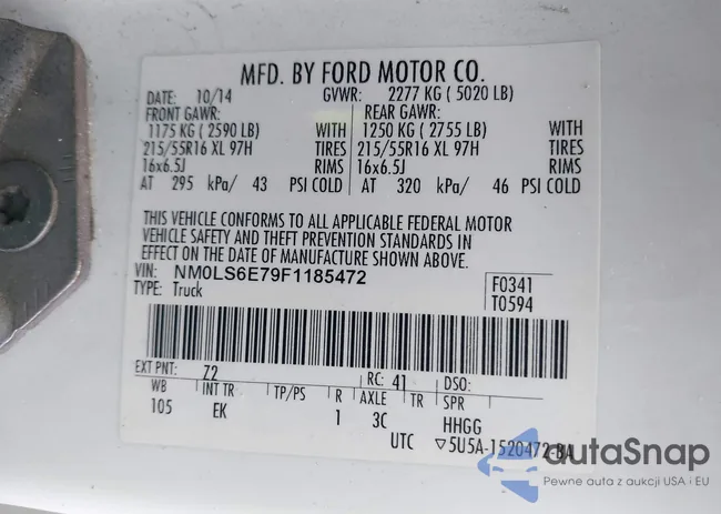 NM0LS6E79F1185472: 43041343