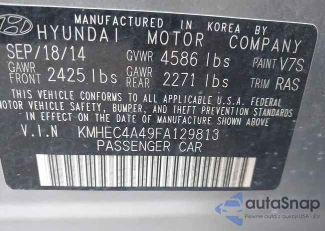 KMHEC4A49FA129813: 43042278