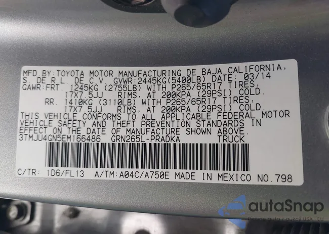 3TMJU4GN5EM166486: 43042584