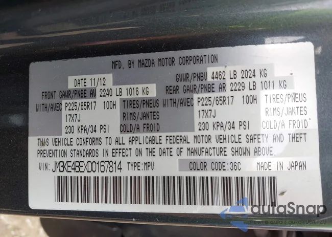 JM3KE4BEXD0167814: 43041878