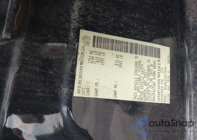 1N4AB7APXDN901619: 43043397