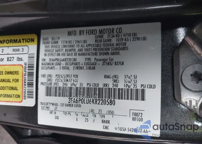 3FA6P0LU6KR220580: 43043598