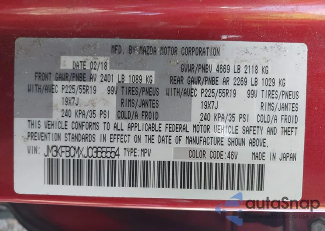 JM3KFBCMXJ0365554: 43043791