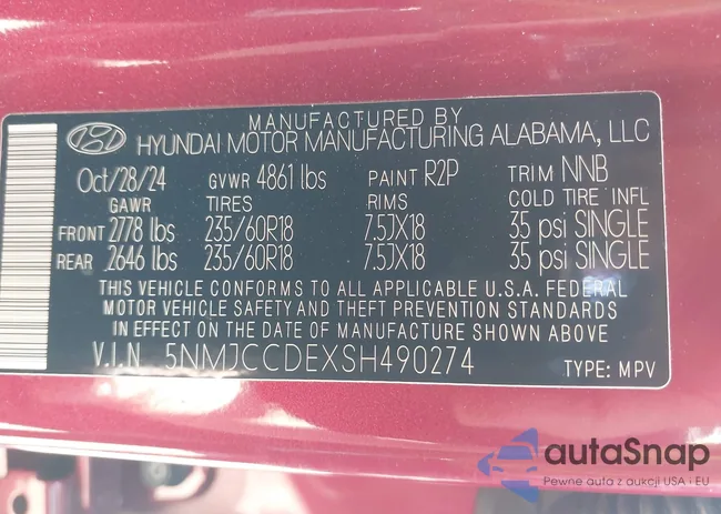 5NMJCCDEXSH490274: 43043807