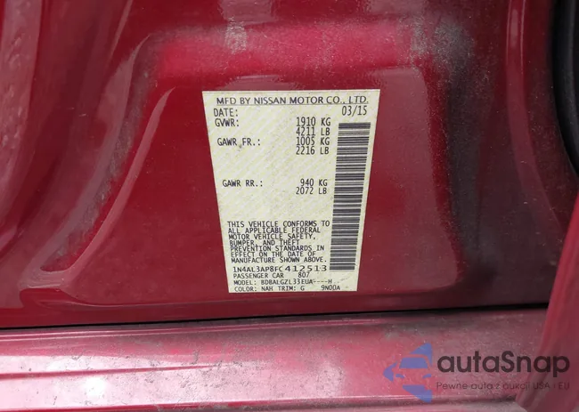 1N4AL3AP8FC412513: 43042958